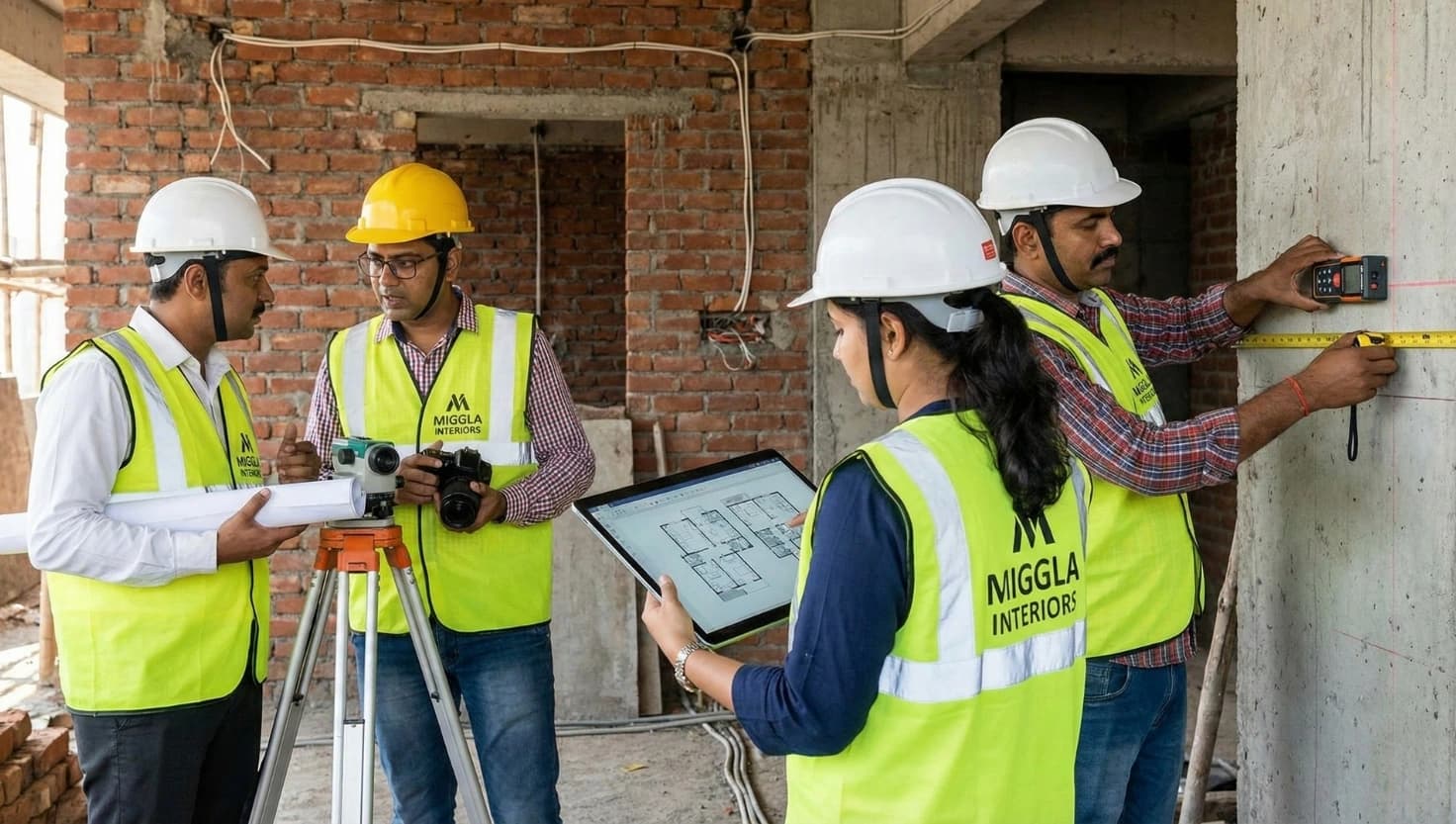 Luxury bedroom interior with minimalist decor and natural light